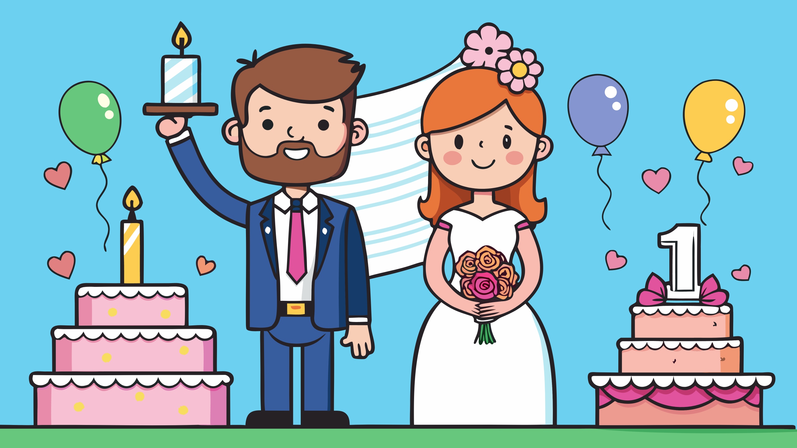 Поздравление с годовщиной свадьбы 1 год мужу